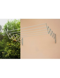 Tendedero de aluminio, tendido 120 cm