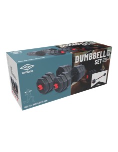 Juego de mancuernas extensible 19 piezas 2