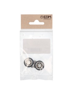 Blister con 2 rodamientos para mampara rd1 ø20mm ne 91337 edm