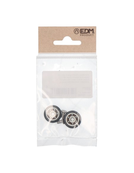 Blister con 2 rodamientos para mampara rd1 ø20mm ne 91337 edm