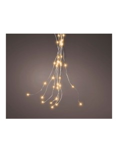 Guirnalda micro led 640 leds luz calida fija 6,90m