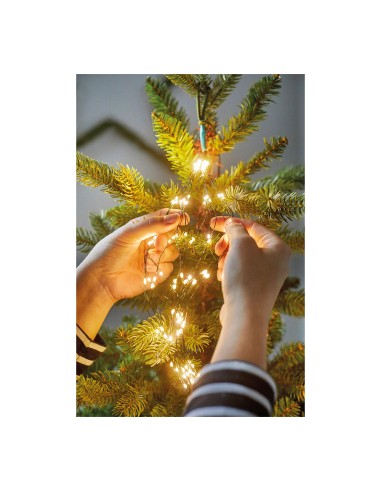 Guirnalda microled multicolor 180 leds 6,8m