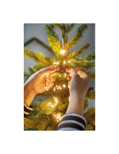 Guirnalda microled multicolor 180 leds 6,8m