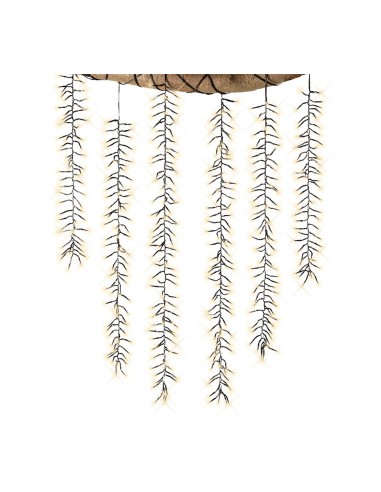 Cortina cascada ideal para árboles con 8...