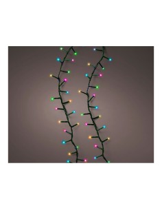 Guirnalda led compact parpadeante multicolor pastel 750 leds cable verde 21m