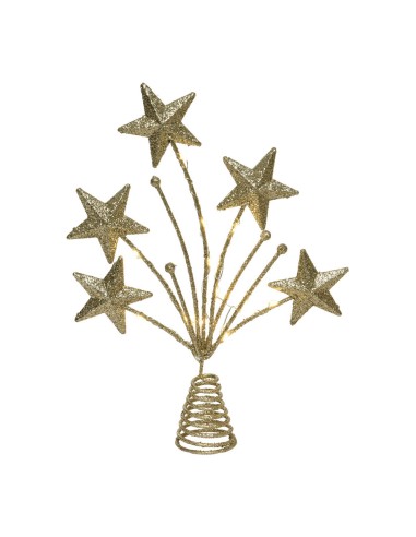 Adorno para copa árbol de navidad estrella...