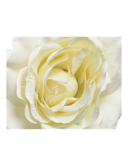 Rosa con clip de poliester colores surtidos ø8,5x14cm