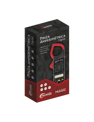 Pinza amperimétrica multifunción 1000a ca...