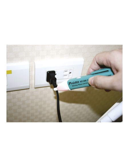 Detector tensión sin contacto y buscapolos cativ 1000v tesnt306 proskit