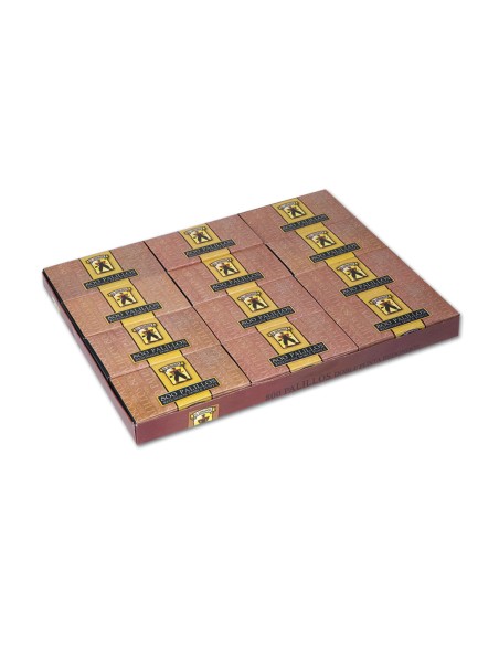 Pack 12 unid. estuches 800 unid. de palillos el leñador