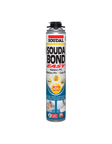 Espuma adhesiva soudabond easy pistola 750 ml