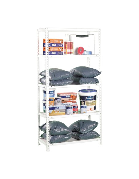 Kit estantería metálica comfort 5/300 blanco simon rack
