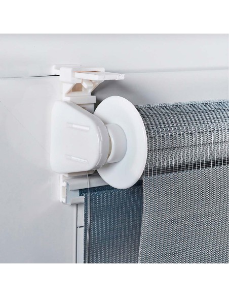 Estor enrollable clip&fix noche&dia blanco 60x180cm cintacor - storplanet