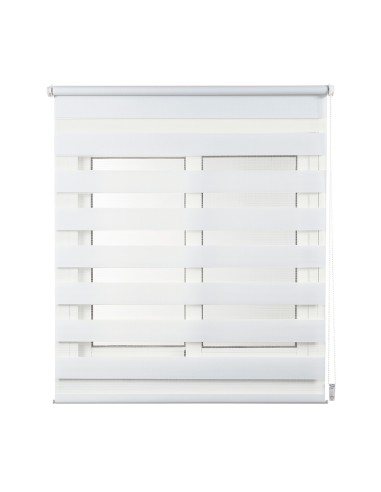 Estor enrollable clip&fix noche&dia blanco 150x180cm cintacor - storplanet
