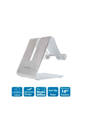 Soporte para smartphone y tablet, aluminio logilink