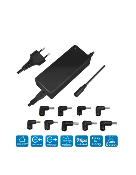 Alimentador universal portatil 90w logilink
