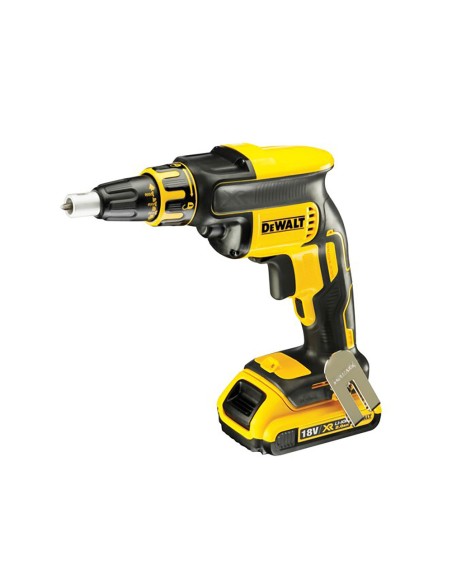 Atornillador para panel de yeso xr 1/4" 18v li-ion 2,0ah dewalt