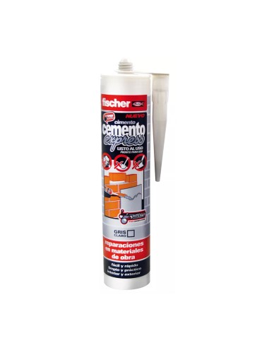 Cemento express gris claro 310 ml