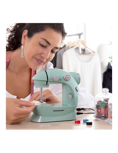 Mini máquina de coser portátil v0103326...