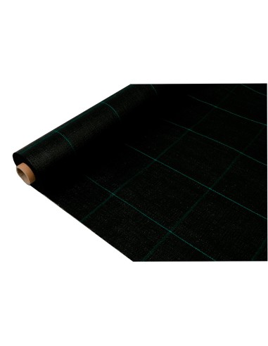 Malla antihierba 100 gr/m² 2 x 5 m color negra