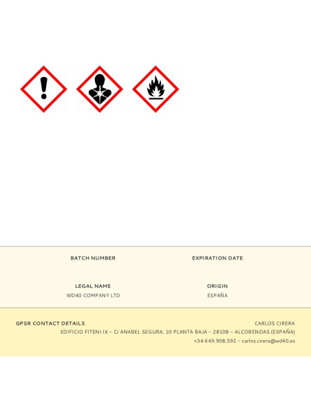 Bidon 25 l. wd40 aceite lubricante 44025/e