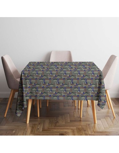 Mantel antimanchas town 140 x 140 cm