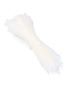 Bridas natural 3,5 x 150 mm nylon alta calidad (bolsa 100 unid.)