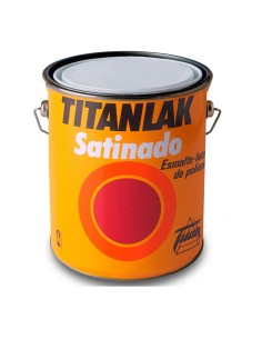Esmalte laca poliuretano titanlak blanco satinado 4l titan 11140004