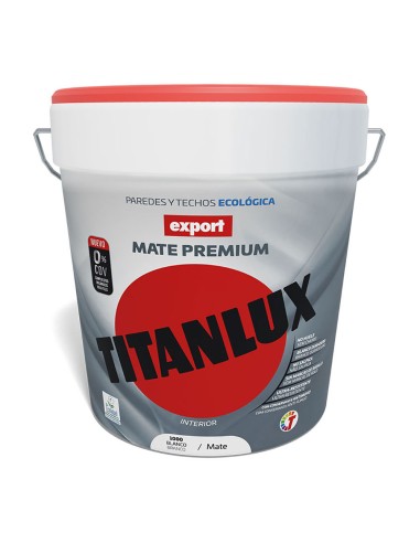 Pintura vinílica lavable export blanco decoración 15 l f31110015
