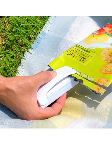 Selladora de bolsas con iman