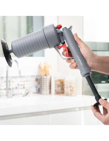 Pistola desatascadora de aire comprimido innovagoods