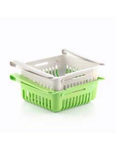 Pack de 2 organizadores ajustables para nevera innovagoods