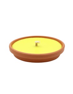 Vela de citronela en terracota ø14cm magic lights 2