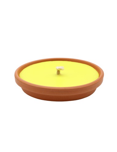 Vela de citronela en terracota ø14cm magic lights