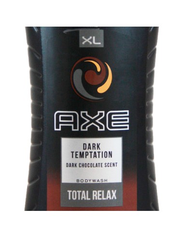 Gel de baño axe 'dark temptation chocolate' 400ml