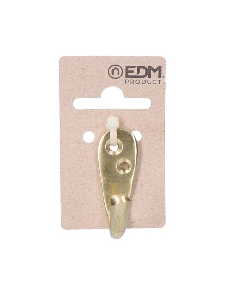 Colgador de latón pulido 4 x 4,5 cm