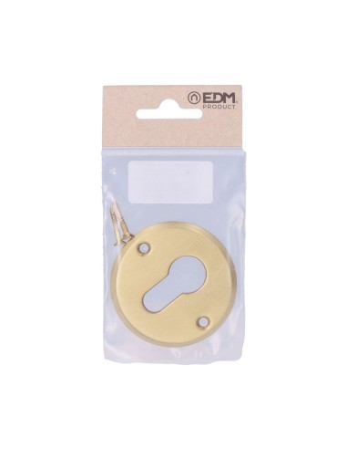 Bocallave redondo 60 mm europ. latón