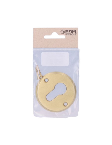 Bocallave redondo 60 mm europ. latón