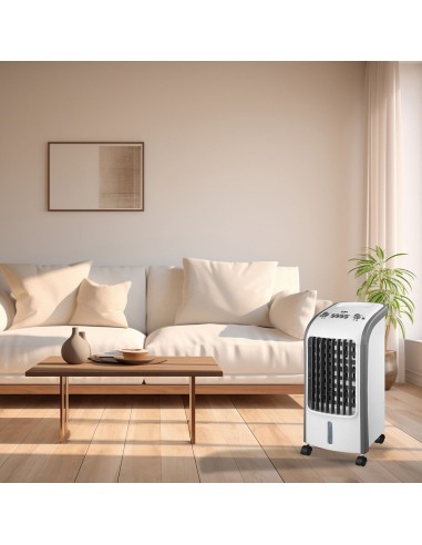 Climatizador por agua 80w 3,6l 24 x 26 x 57 cm edm