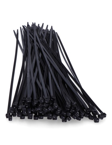 Bridas negras 4,8 x 380 mm nylon alta calidad...