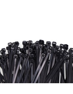 Bridas negras 2,5 x 100 mm nylon alta calidad (bolsa 100 unid.) 2