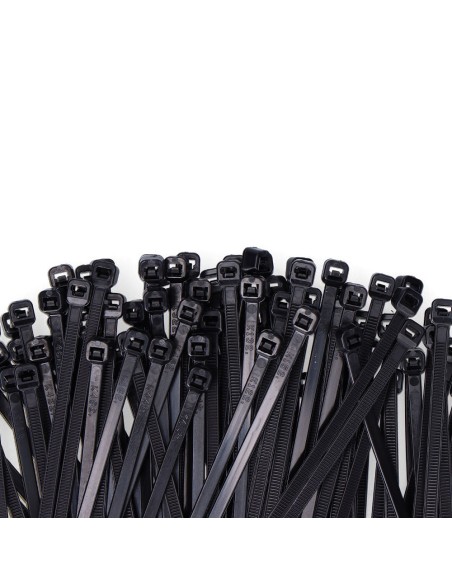 Bridas negras 2,5 x 100 mm nylon alta calidad (bolsa 100 unid.)