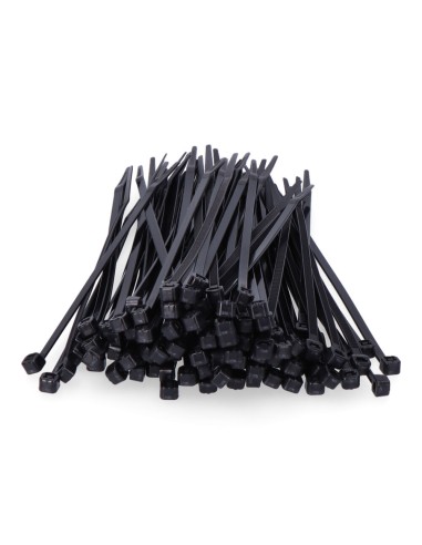 Bridas negras 2,5 x 100 mm nylon alta calidad...