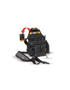 Bolso portaherramientas oficial electricista + correa hombro tb-ct-114 toughbuilt 2