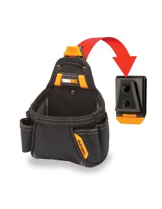 Bolso portaherramientas multiusos cinta métrica tb-ct-25 toughbuilt 2