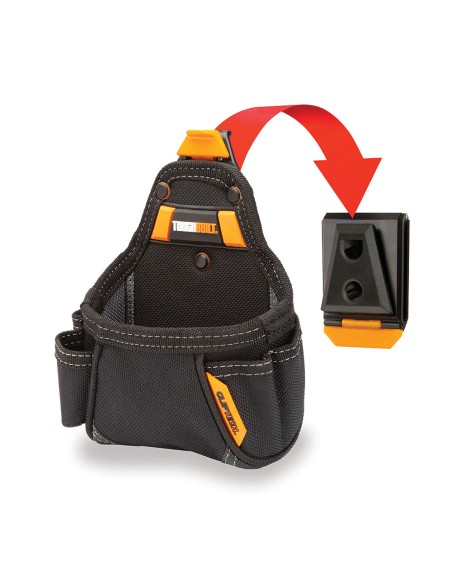 Bolso portaherramientas multiusos cinta métrica tb-ct-25 toughbuilt