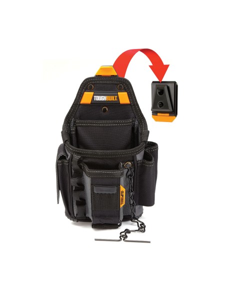 Bolso portaherramientas pequeño electricista tb-ct-34 toughbuilt