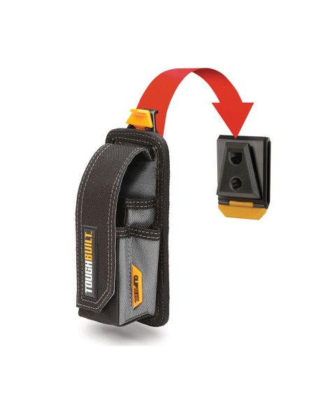 Bolso portaherramientas polímetro/voltímetro tb-ct-34-b toughbuilt