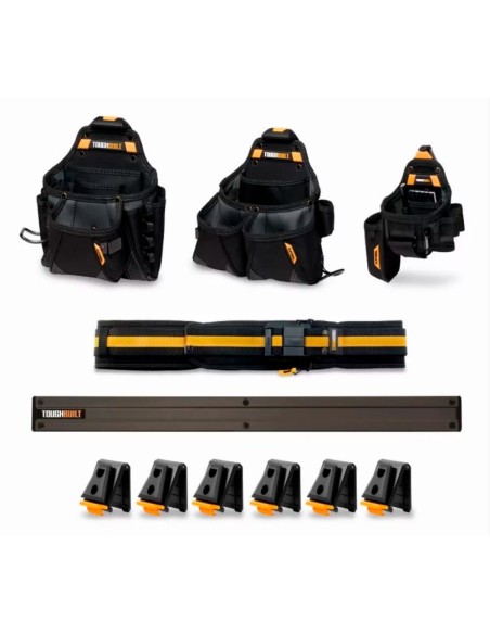 Set 11 piezas organizador de herramientas pared & furgoneta tb-ct-153-11 toughbuilt