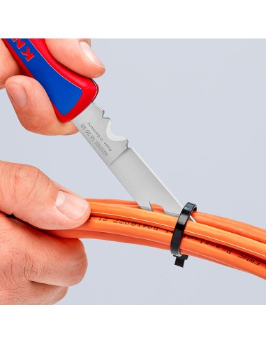 Navaja para cables 34x14x120mm 162050sb knipex